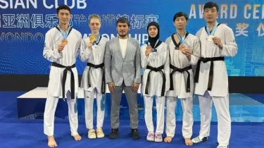 Таэквондошылар Азия чемпионатында бес медаль еншіледі