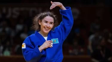 Абиба Әбужақынова өзбек дзюдошысын тізе бүктірді (ВИДЕО)