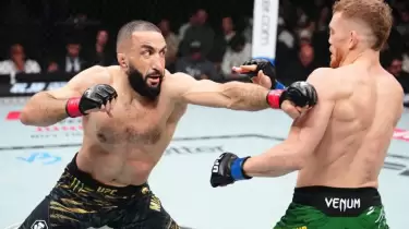 UFC чемпиондығы үшін жекпе-жек: Рахмонов қатыса алмаған салмақта сенсация тіркелді (ВИДЕО)