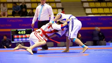 Түркістанда қазақ күресінен ел біріншілігі өтіп жатыр