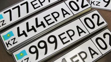 Қазақстандықтар автонөмірді өз қалауынша таңдауға мүмкіндік алуы мүмкін