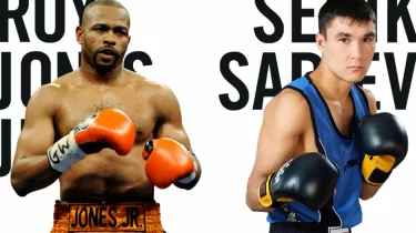Серік Сәпиев пен Рой Джонс қолғап түйістірді (ВИДЕО)