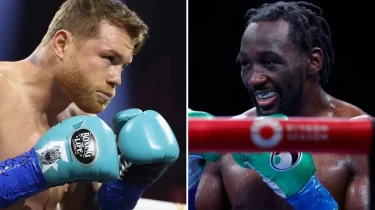 Данияр Елеусінов Канело мен Кроуфорд айқасының андеркардында жұдырықтасады