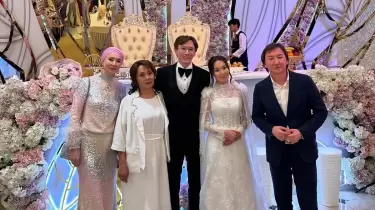 Нұрлан Еспановтың отбасында қуаныш: ұлы Олжас отау құрды (ФОТО)