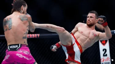 UFC 316: Двалишвили мен Харрисон 50 мың доллардан бонус алды