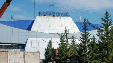 "Барыс" клубы үйсіз қалды. Астанадағы спорт сарайы сүріліп жатыр (ВИДЕО)