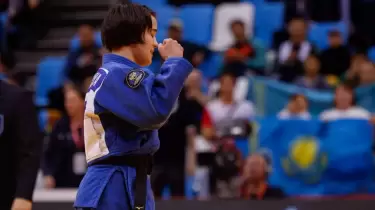 Қазақстандық үздік дзюдошы әлем чемпионатында сенсациялық нәтиже көрсетті