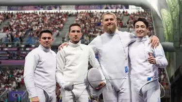 Семсершілер Азия чемпионатында екінші медаль жеңіп алды