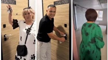 Тұрсынғали Алагөзовтің қызметкерлері өздеріне сыйға берілген пәтерлерін көрді