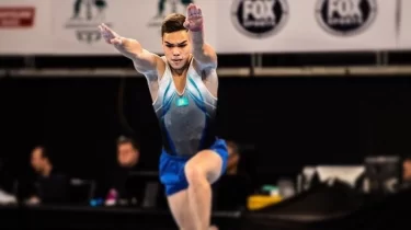 Қазақстандық гимнасшылар Ташкентте үш медаль жеңіп алды