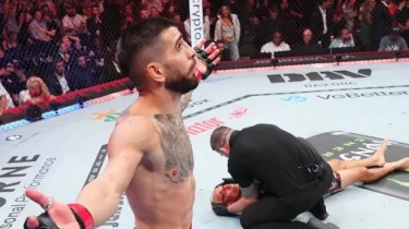 UFC 317: Топурия - Оливейра жекпе-жегі бірінші раундта ауыр нокаутпен аяқталды (ВИДЕО)