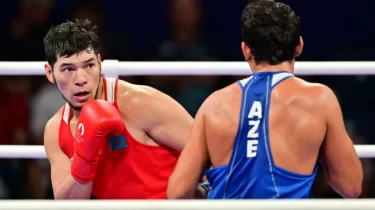 Париж Олимпиадасының күміс жүлдегері Астанада жарқырады (ВИДЕО)