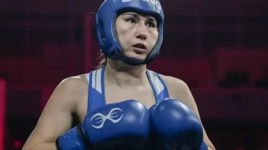 Аида Әбікеева нокдаун арқылы жартылай финалға шықты (ВИДЕО)