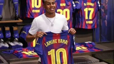 Месси, Марадона, енді Ямальға бұйырған жейде