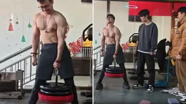 Қытайлық спортшы бір саусағымен Гиннестің жаңа рекордын тіркеді (ВИДЕО)