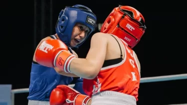 Айым Таңқыбаева нокдаунмен Азия чемпионатының жартылай финалына шықты (ВИДЕО)