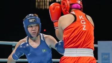 Ақбота Есімбекова қарсыласын бірінші раундта екі рет нокдаунға жіберді (ВИДЕО)