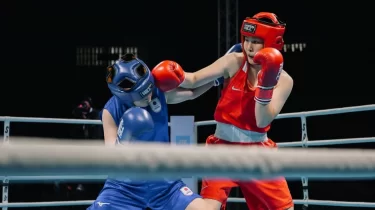 Қазақстан боксшысы Азия чемпионатының финалына ірі жеңіспен шықты (ВИДЕО)