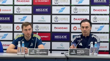 "Астана" ойыншысы "Қайратты" құттықтады (ВИДЕО)