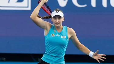 Елена Рыбакина Цинциннатидегі турнирде камбэк жасады (ВИДЕО)