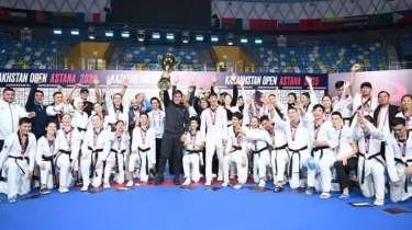 Қазақ таеквондошылары халықаралық турнирде 10 "алтын" алды