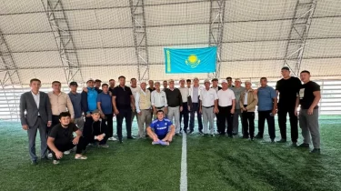 Халықтың күшімен салынған стадион сүрілмек