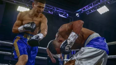 84 секунд ішіндегі нокаут: Нұртас Әжбенов титулын сәтті қорғады