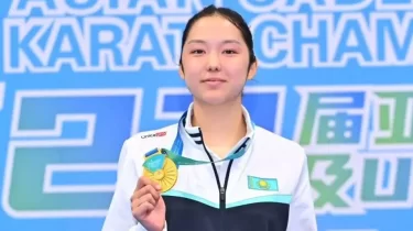 Жас каратэшілер Азия чемпионатында алтыннан алқа тақты