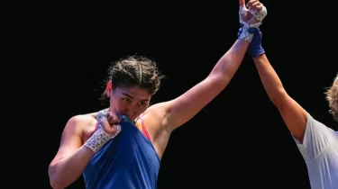 Аида Әбікеева әлемнің үш дүркін чемпионын тоқтатты