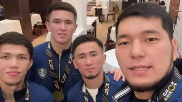 Әлем чемпиондары Руслан Берденовке алғыс білдірді