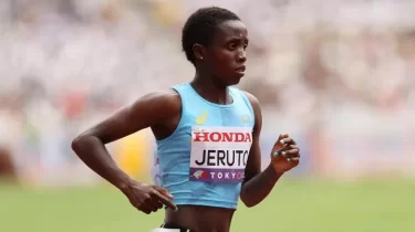 Қазақстандық жеңілатлет Нора Джеруто мәреге жетпей құлап қалды