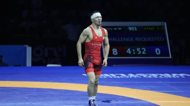 Айдос Сұлтанғали финалда өзбек балуанын күйрете жеңді