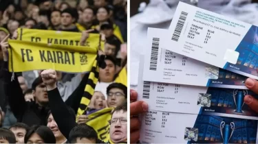 "Қайрат"-"Реал Мадрид" ойынына билеттер сатылу кезеңі басталды