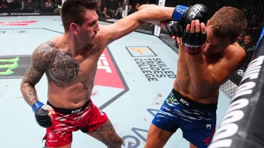 UFC турниріндегі басты жекпе-жек сенсациямен аяқталды