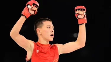 Қазақстандық файтер Азия ойындарында күміс жүлдегер атанды