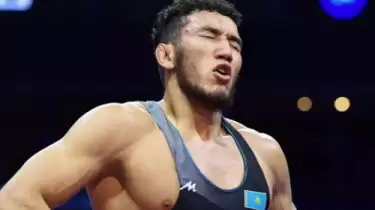 Әлем чемпионы Ризабек Айтмұхан құлады