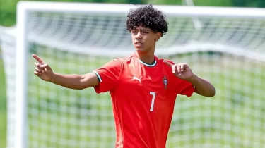 Криштиану Роналдудың ұлы Португалия сапында дебют жасады