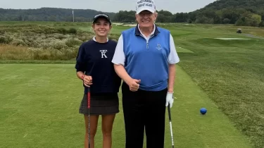 Трамптың немересі гольф турнирінде соңғы орынға табан тіреді