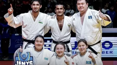 Қазақстандық дзюдошылар Чемпиондар лигасында қола жүлде иеленді