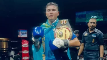 17 жастағы қазақ титулдық жекпе-жекте нокаутпен жеңіске жетті
