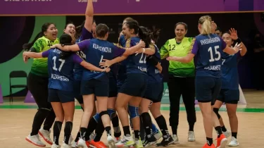 Қазақстандық гандболшылардың ӘЧ ойыны ірі есеппен аяқталды