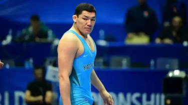 Қазақстан чемпионатында күрестен күтпеген сенсация тіркелді (ВИДЕО)