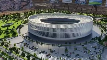 Елдегі ең үлкен стадион 45 мың жанкүйерге лайықталады