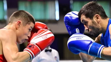 Оразбек Асылқұлов Тәжікстан боксының тарихи финалисін ұтты (ВИДЕО)