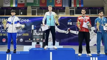 Қазақстандық семсерлесуші әлем кубогында триумф жасады