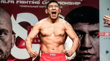 Қуат Хамитов Мәскеудегі ACBJJ20 турнирінде жұдырықтасты (ВИДЕО)