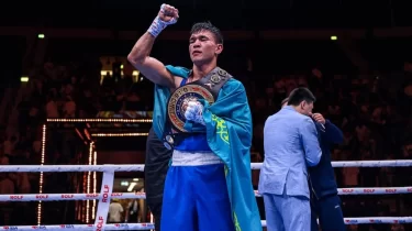 Әлем чемпионы атанған Абылайхан Жүсіпов керемет сыйлық алды (ВИДЕО)