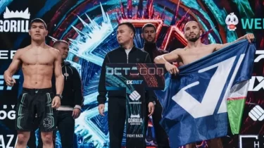 21 жастағы қазақстандық жеңілмеген өзбек файтерін ұтты