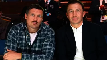 Геннадий Головкин Александр Усикпен кездесті