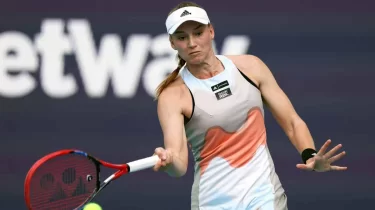 Елена Рыбакинаның 2026 жылғы алғашқы матчы екі сетте аяқталды